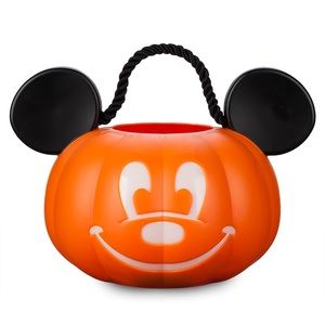 New Mickey Mouse Jack-o'-Lantern Light-Up Treat Bucket
